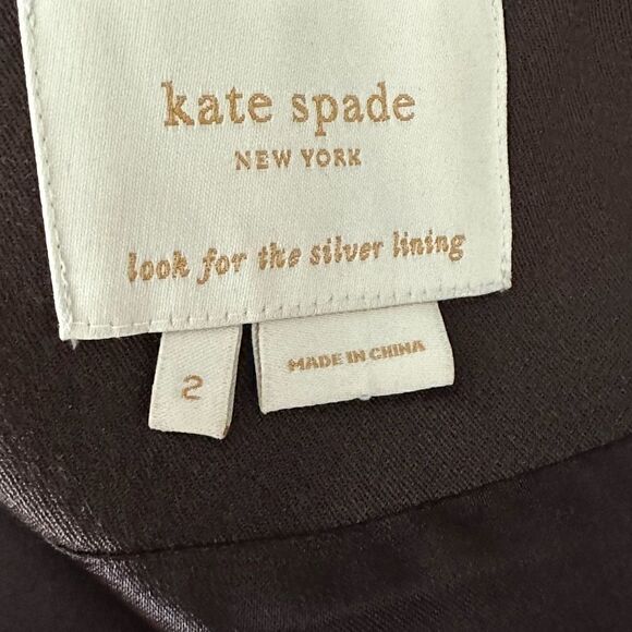 Kate Spade Shift Dress Bow Peter Pan Collar | Size 2 - Picture 5 of 8